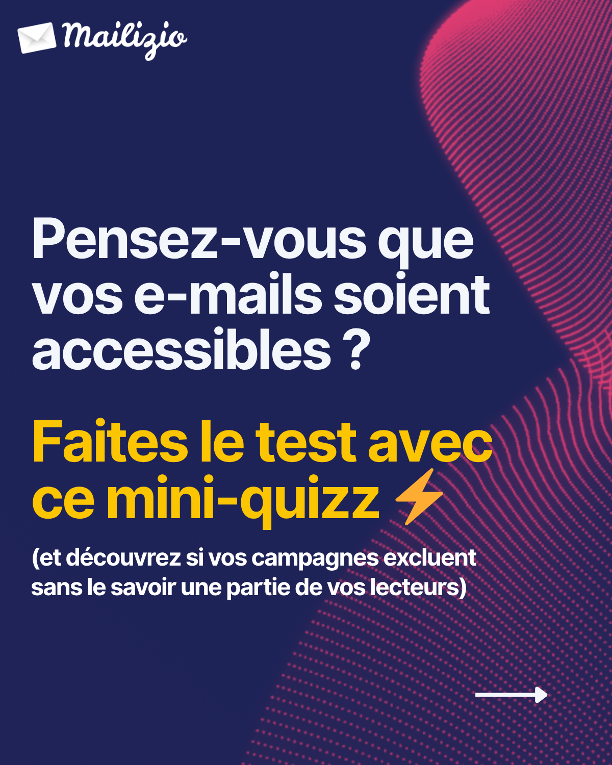 Mini quizz accessibilité e-mail